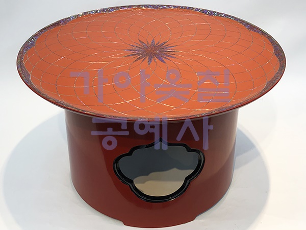 기하 나전 목심 저피 옻칠